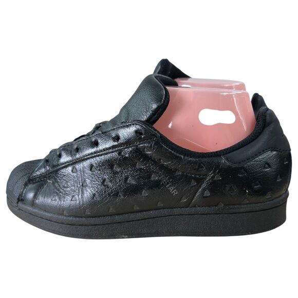 Adidas Superstar X Pharrell Williams Black Future GY4981 Youth Size 4.5 - Picture 6 of 9
